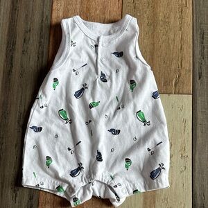 Golf print Bodysuit